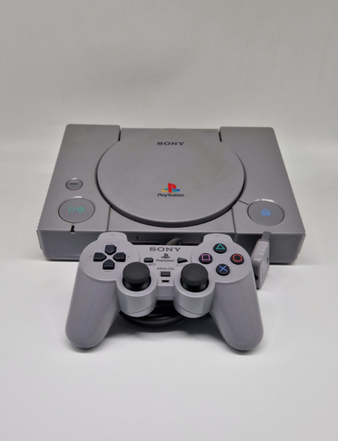 sony playstation 1 grau inkl. controller