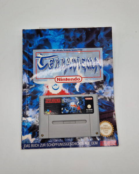 Terranigma Modul+Spieleberater SNES