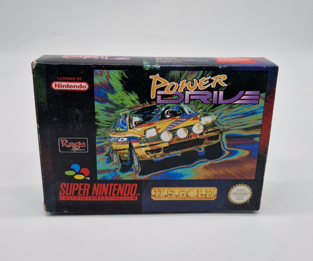 Power Drive Inkl. Ovp SNES