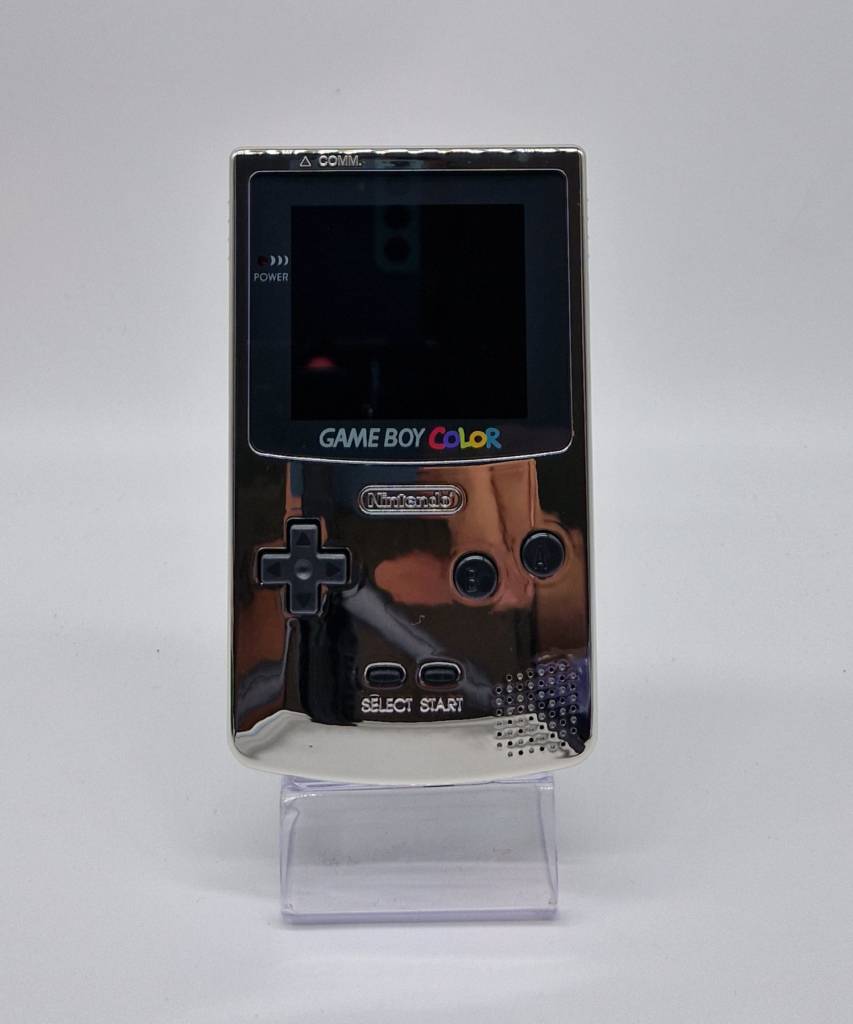 gemoddeter gameboy color mit touch oled display + osd menü (kopieren)