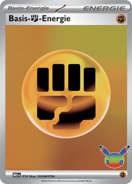 Basis-Kampf-Energie MEE 014 von Yoshirotten aus dem Pokémon-Set 30 Jahre Jubiläum