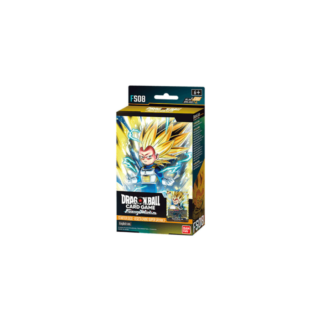 dragon ball super card game fusion world starter deck vegeta (mini) fs08