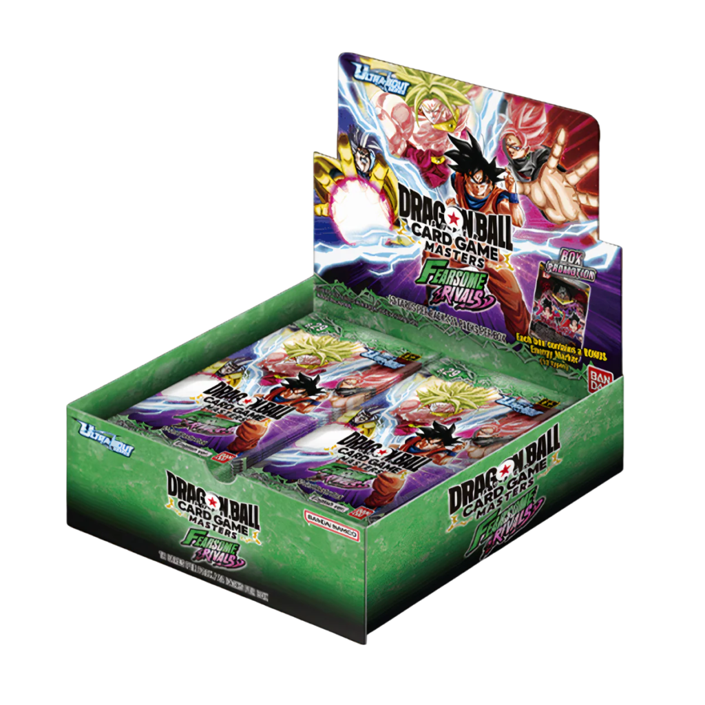 dragon ball masters fearsome rivals display bt29