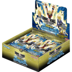 dragon ball super card game masters three glorious fighters display b30