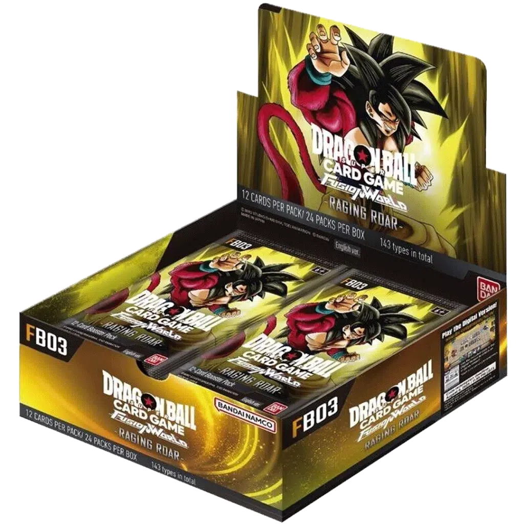 dragon ball super fusion wolrd raging roar fb03 booster (englisch) (kopieren)