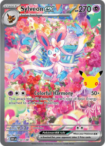 Pokémon Sammelkarte von Feelinara aus der 30 Jahre Erweiterung