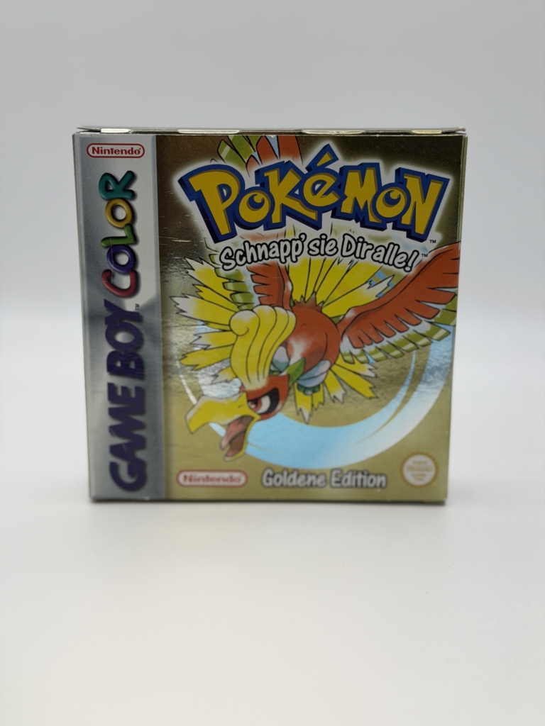 pokemon goldene edition original gameboy color mit ovp