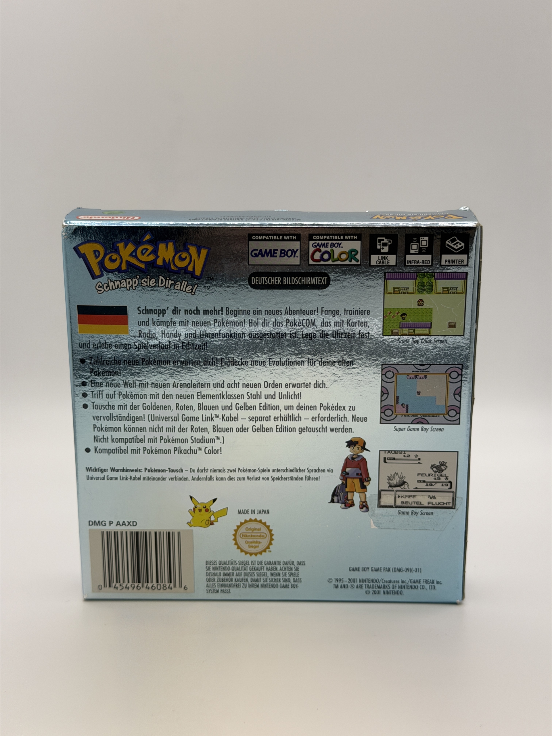 Pokemon Silberne Edition - Original GameBoy Color mit OVP – Bild 3