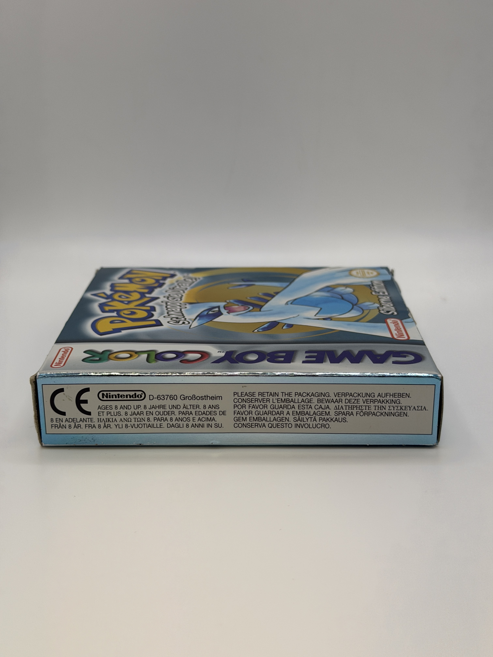 pokemon silberne edition original gameboy color mit ovp