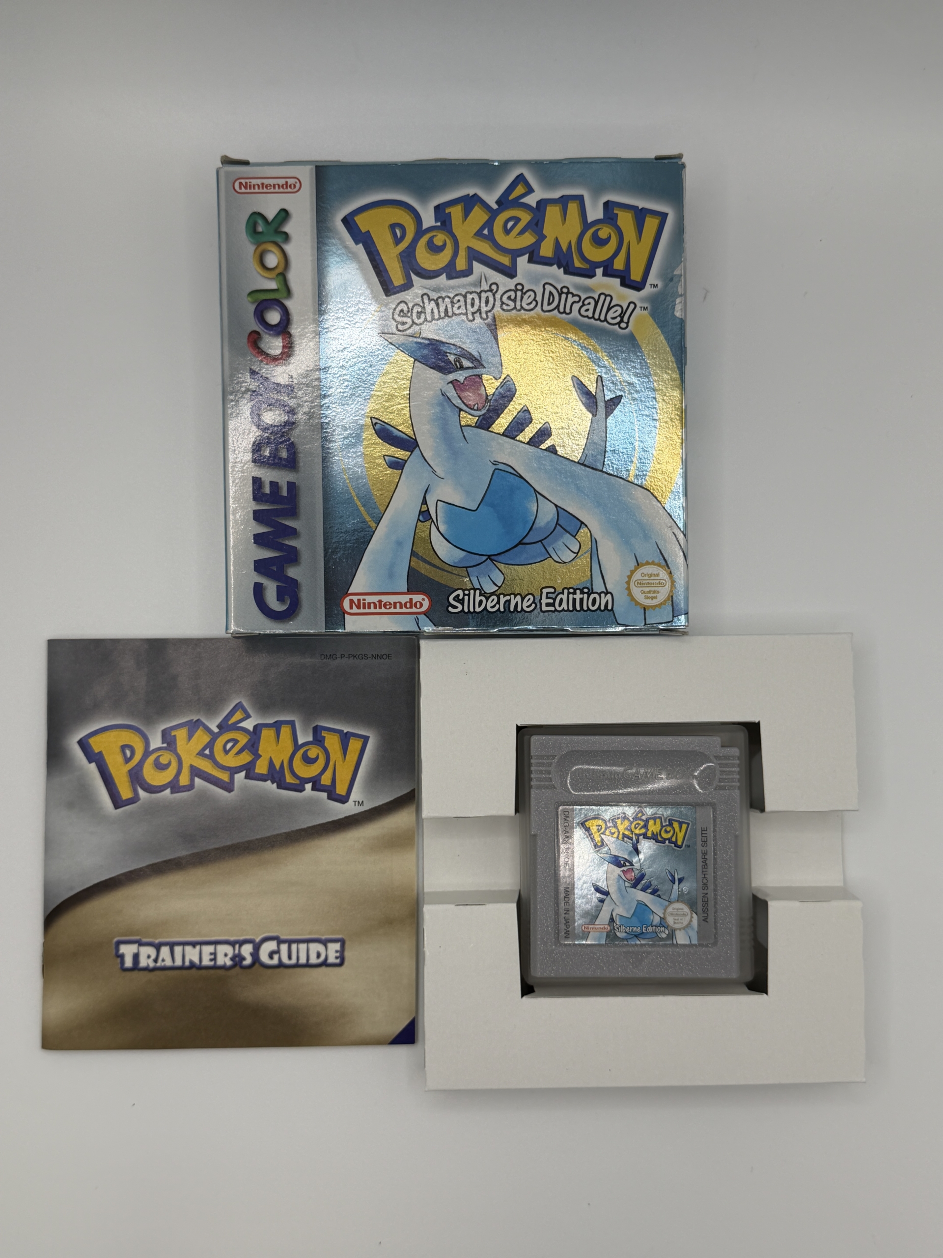 Pokemon Silberne Edition - Original GameBoy Color mit OVP – Bild 2