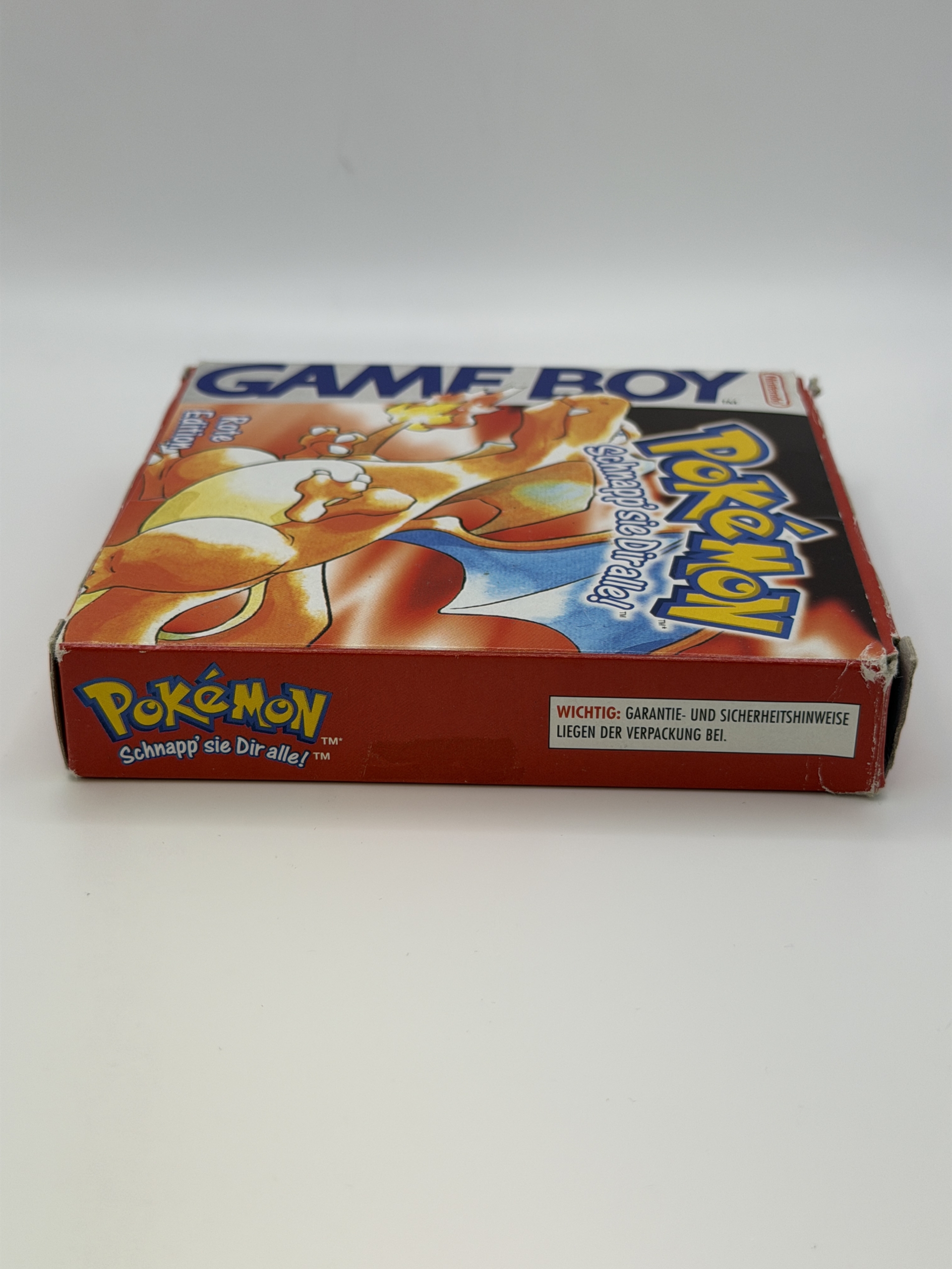 pokemon rote edition original gameboy color mit ovp