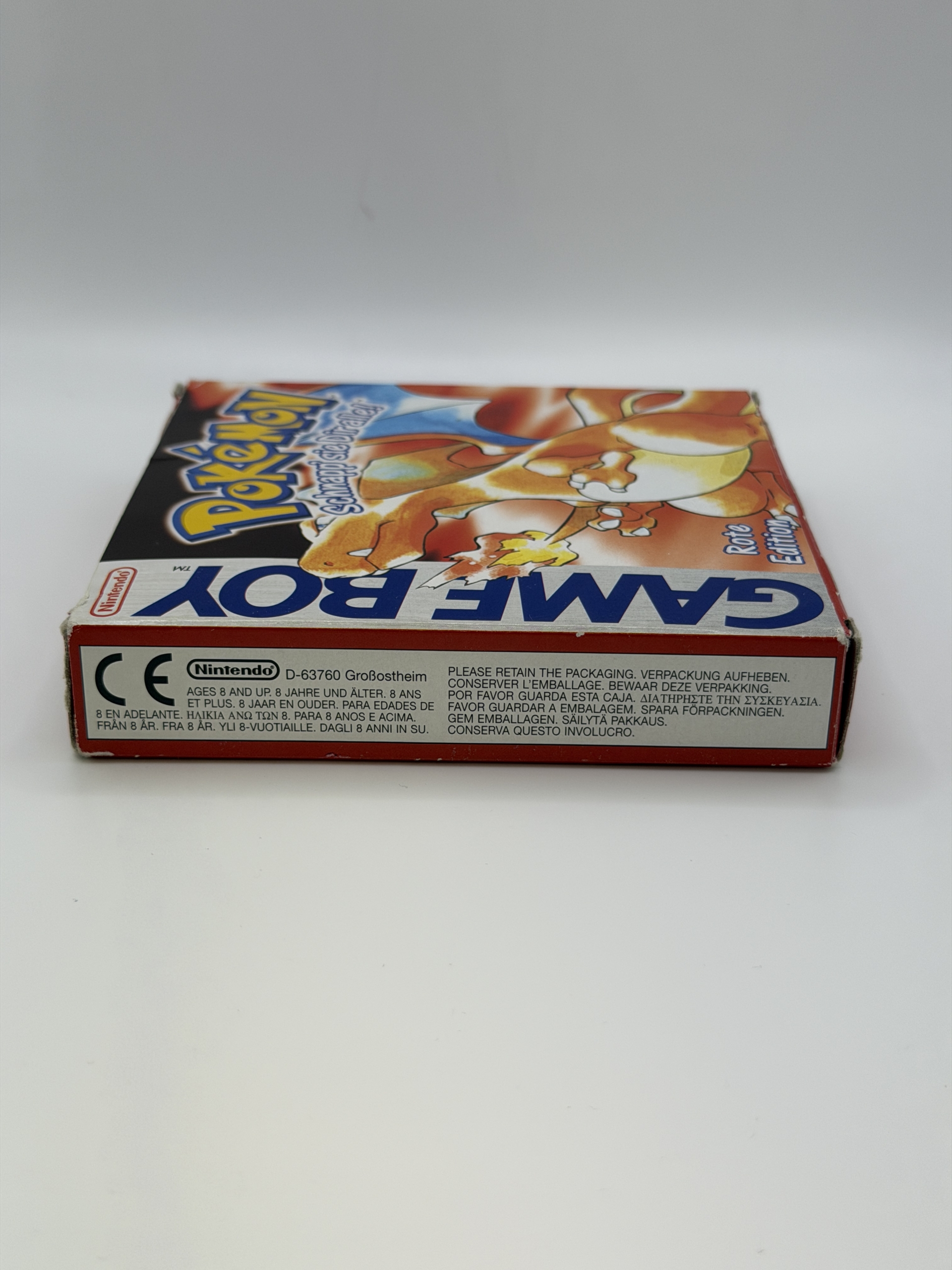 pokemon rote edition original gameboy color mit ovp