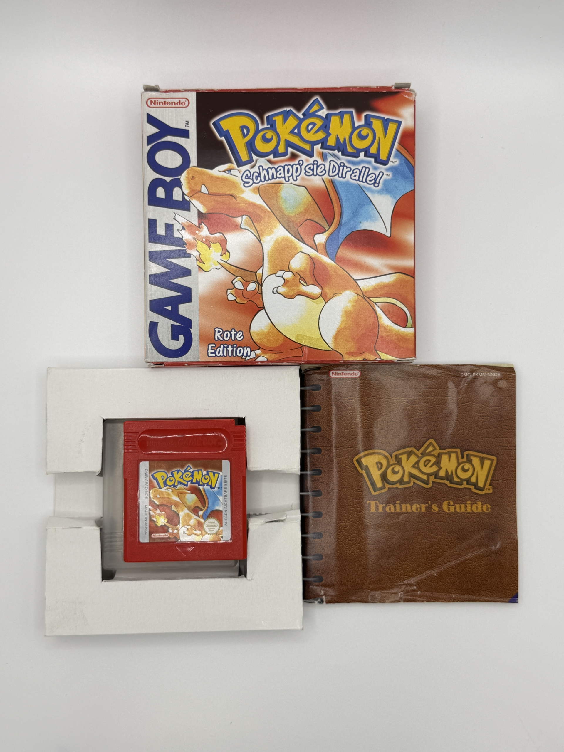 pokemon rote edition original gameboy color mit ovp
