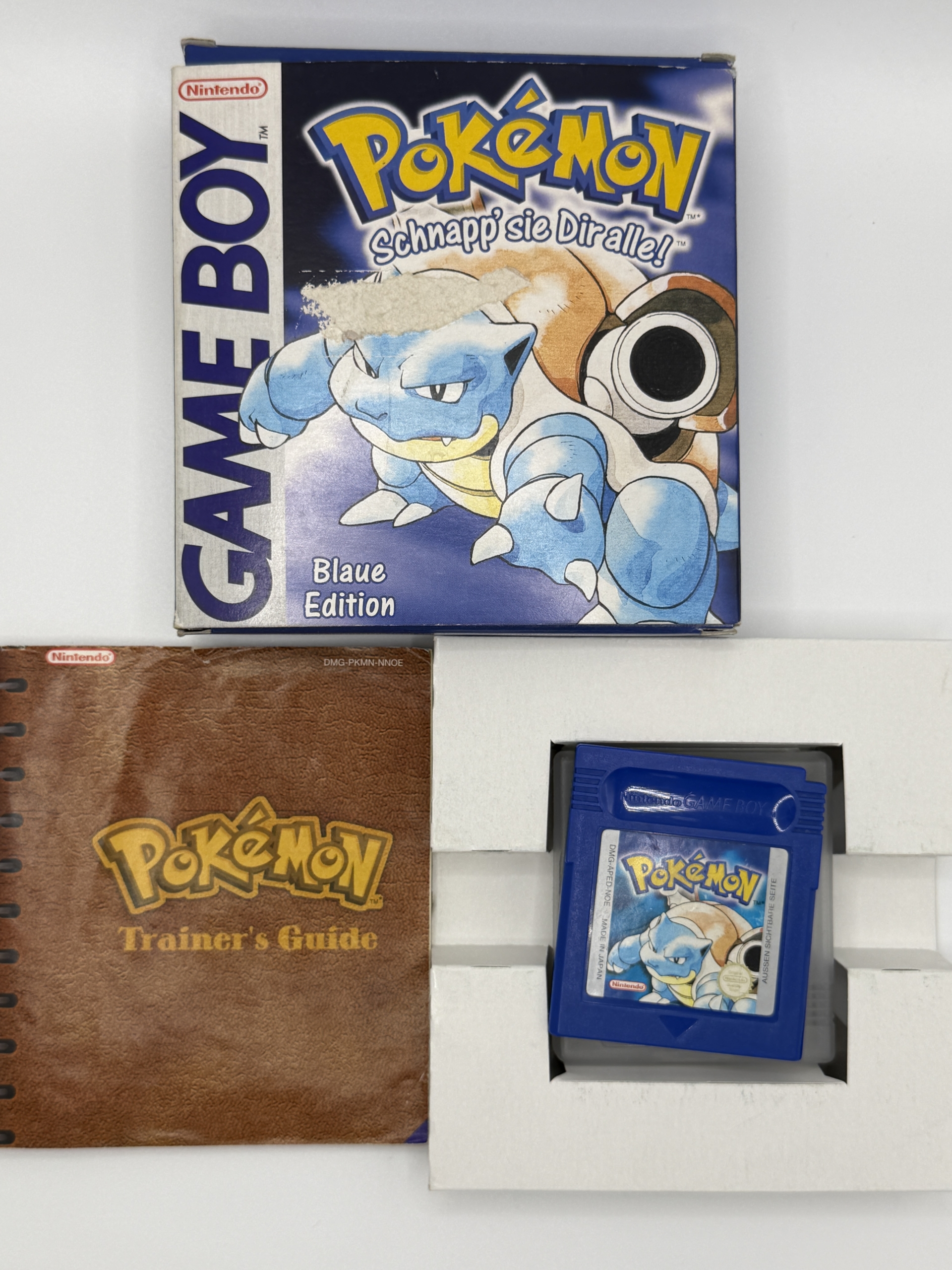 pokemon blaue edition original gameboy color mit ovp