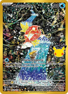 Pokémon Sammelkarte von Karpador aus der 30 Jahre Erweiterung (Classic Collection)