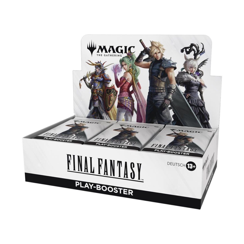 magic: the gathering final fantasy play booster display (de)