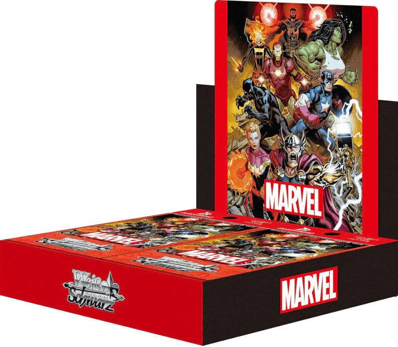 weiß schwarz marvel display