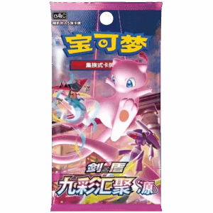 pokemon mew nine colors gathering booster cs4bc slim