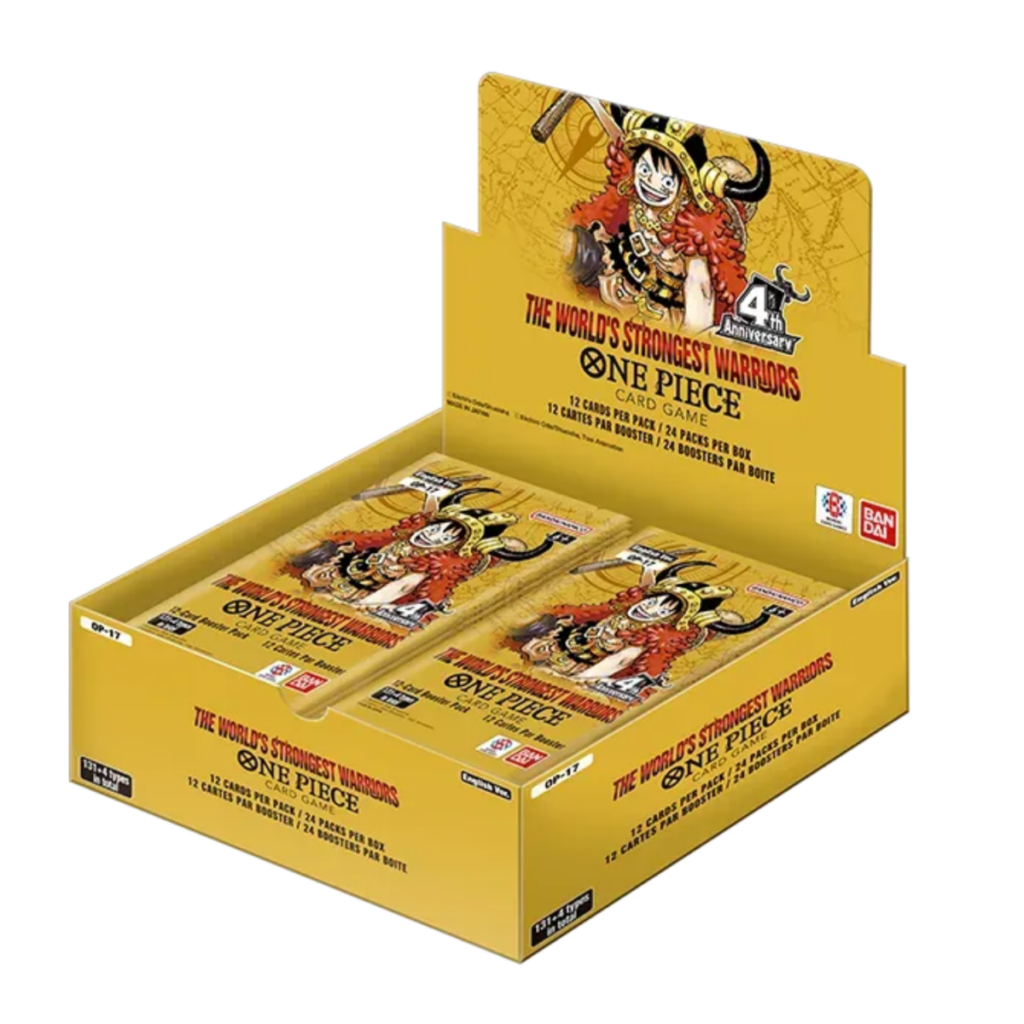 one piece card game the world’s strongest warriors op 17