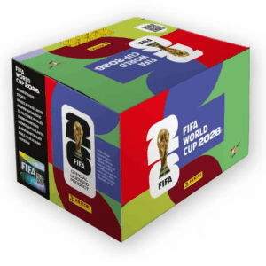 panini fifa world cup 2026 pack sticker collection display 50 tüten