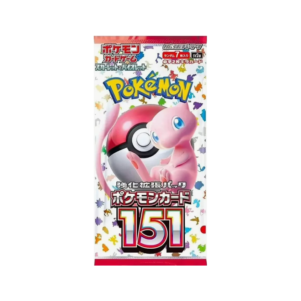 pokemon karmesin & purpur 151 booster (japanisch)