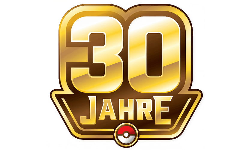 Deutsches Logo von Pokémon 30 Jahre.