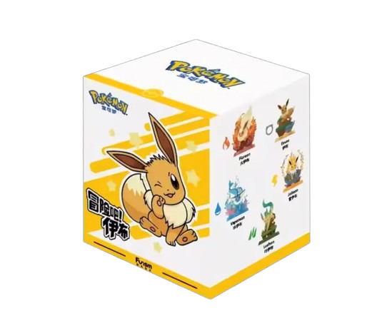 pokemon funism eevee adventure series blind box