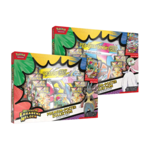pokemon mega entwicklung erhabene helden premium poster kollektion