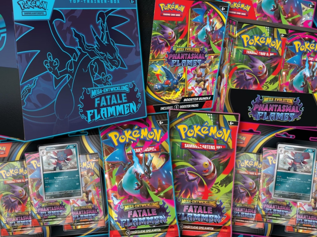 pokemon fatale flammen set erweiterung deutsch mega entwicklung november 2025 1
