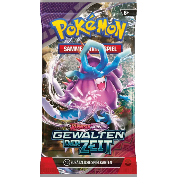 pokemon karmesin & purpur gewalten der zeit booster (deutsch)