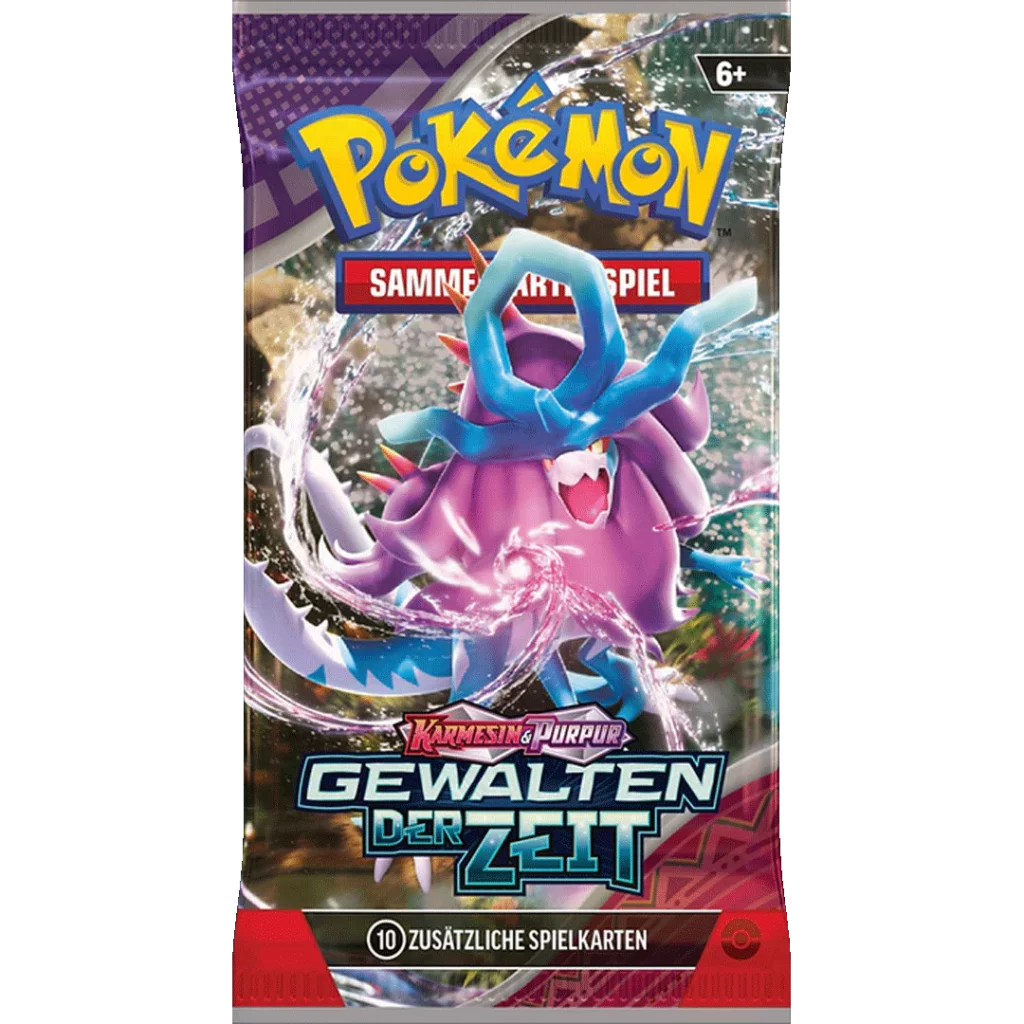 pokemon karmesin & purpur gewalten der zeit booster (deutsch)