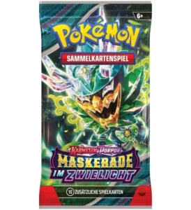 pokemon karmesin purpur maskerade im zwielicht booster pack deutsch