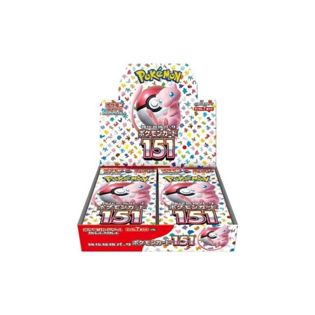 pokemon karten japanese booster box sv2a scarlet violet pokemon card 151 (1)