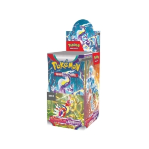 pokemon karmesin & purpur base 18er display