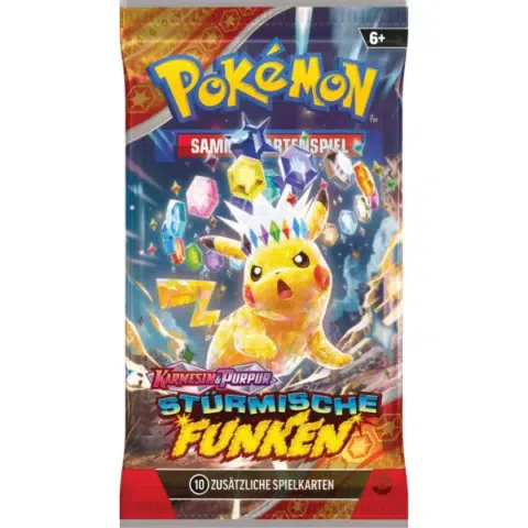 pokemon karmesin & purpur stürmische funken booster (deutsch)