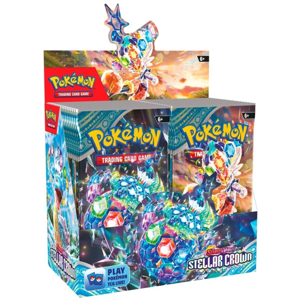 pokemon scarlet & violet stellar crown booster (en)