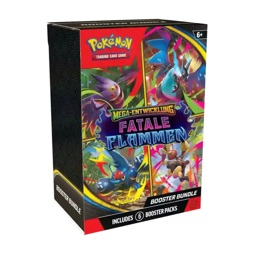 pokemon mega entwicklung fatale flammen booster bundle