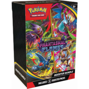 pokemon mega evolution phantasmal flames booster bundle