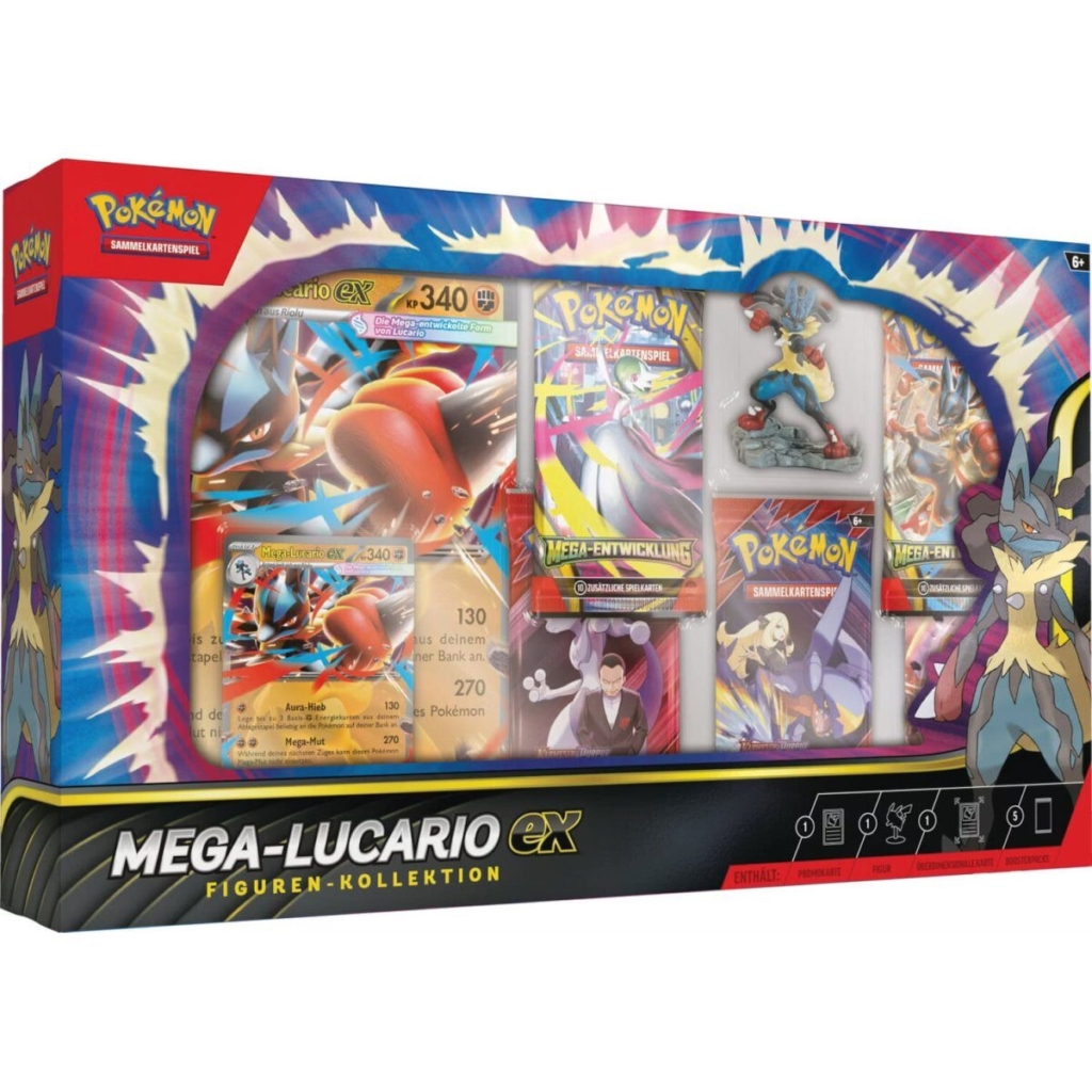 pokemon mega lucario figuren kollektion