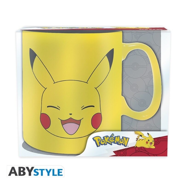 pokemon mug pikachu face