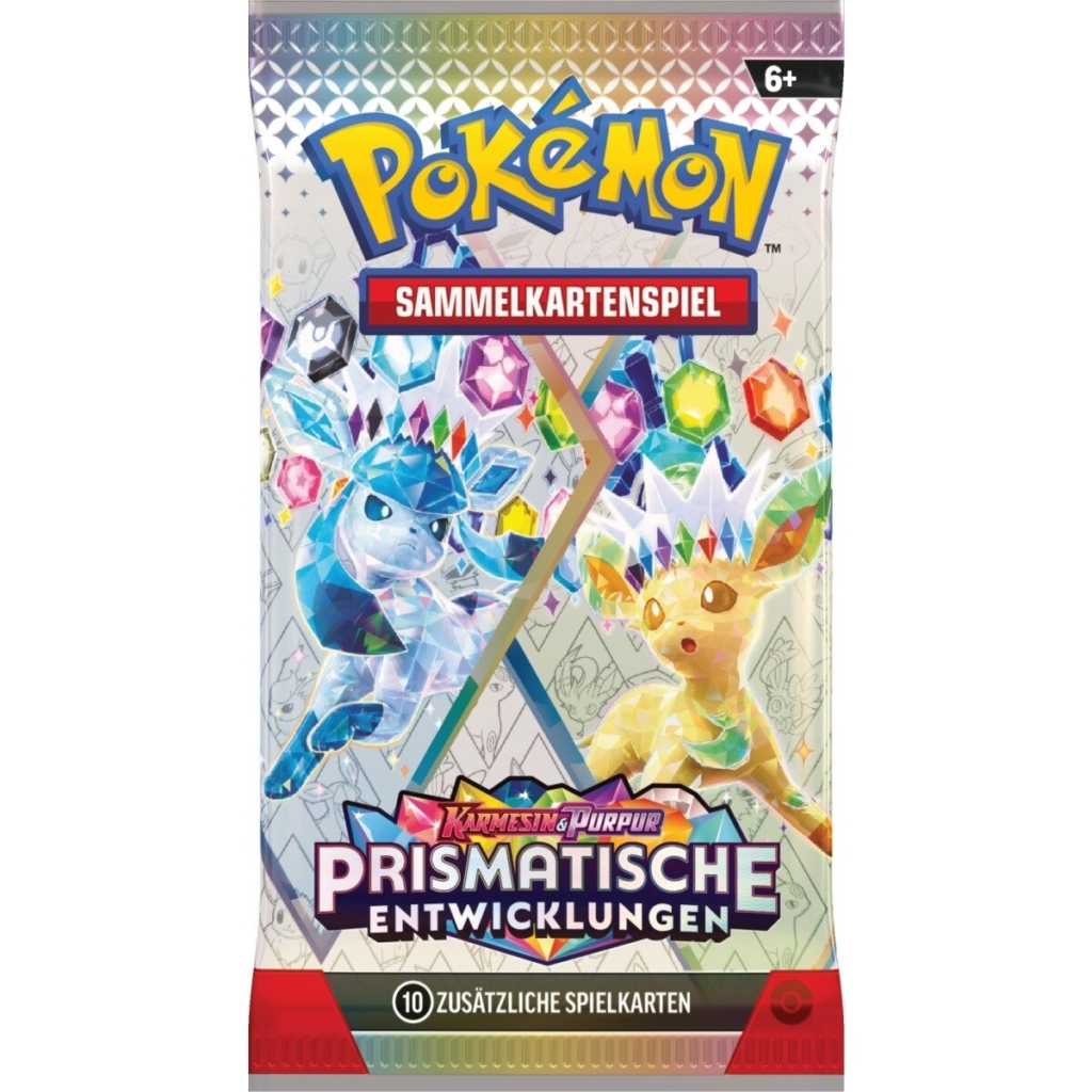 pokemon karmesin & purpur prismatische entwicklungen booster