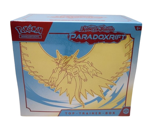 pokemon karmesin & purpur paradoxrift top trainer box donnersichel (deutsch)