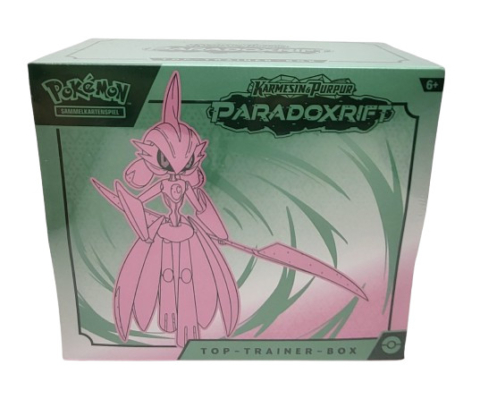 pokemon karmesin & purpur paradoxrift top trainer box eisenkrieger (deutsch)