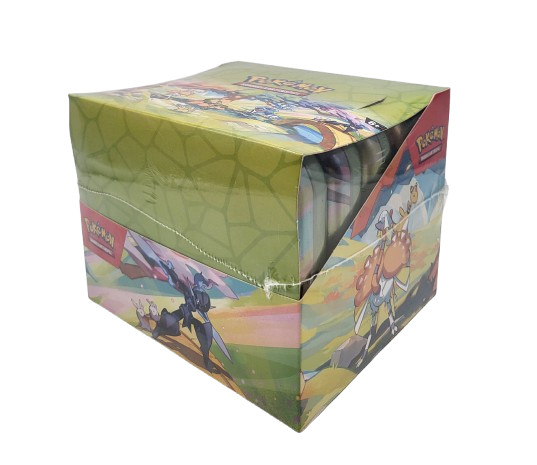 pokemon vibrant paldea mini tin display (deutsch)