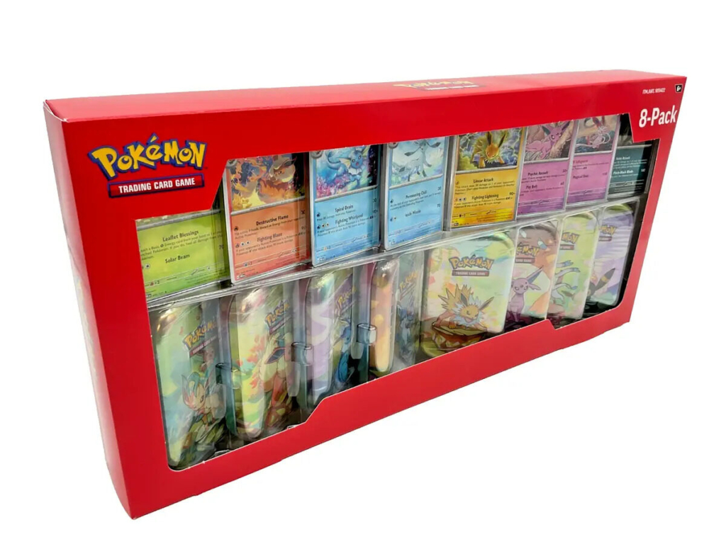 prismatic evolution tin pack