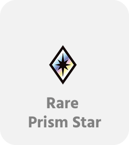 rare prism star symbol