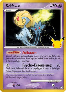 Pokémon Sammelkarte von Selfe LV.55 aus der 30 Jahre Erweiterung (Classic Collection)