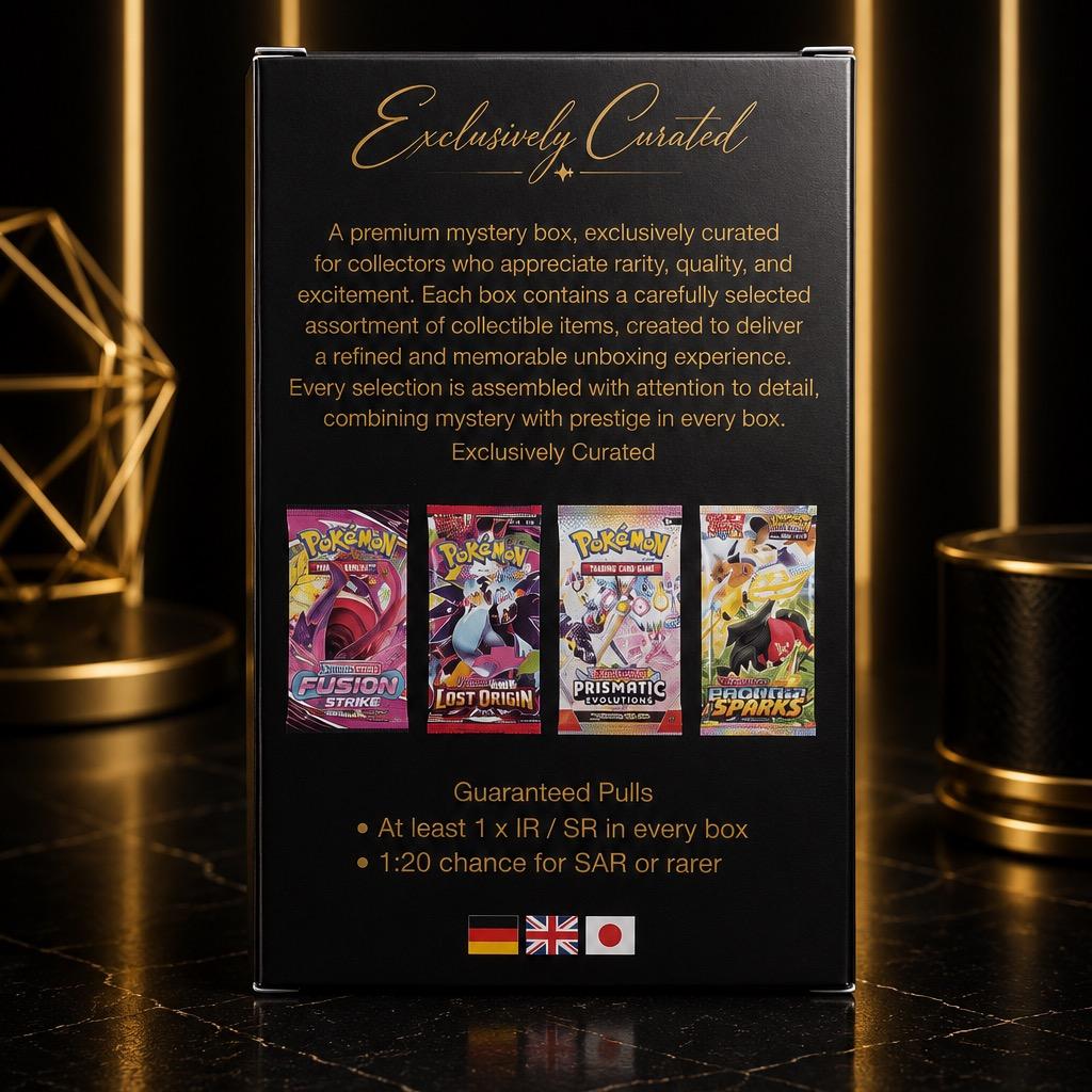 the selection graded card box pokemon modern allstars