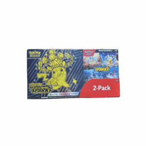 pokemon elite trainer box + booster bundle surging sparks 2 pack