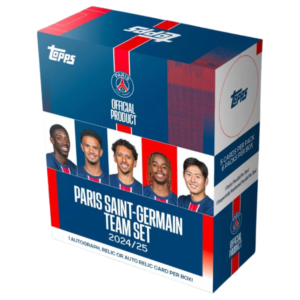 topps 2024 25 paris saint germain team set hobby box